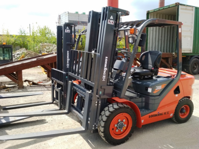 Forklift D3000 delivery to Marijampole,Lithuania